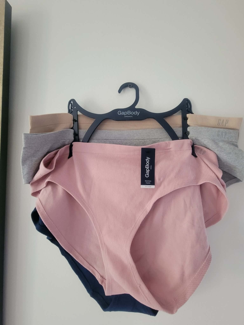 GapBody Women’s Ribbed High-Cut Panties - Pink